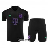 Chandal del Bayern Munich Manga Corta 2023/2024 Negro - Pantalon Corto