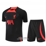 Chandal del Liverpool Manga Corta 2022/2023 Negro - Pantalon Corto