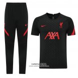 Chandal del Liverpool Manga Corta 2021/2022 Negro