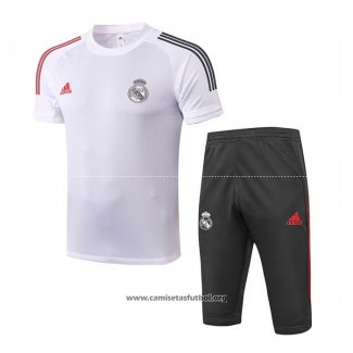 Chandal del Real Madrid Manga Corta 2020/2021 Blanco