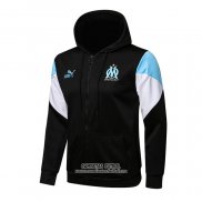 Chaqueta con Capucha del Olympique Marsella 2021/2022 Negro