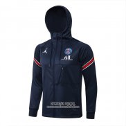 Chaqueta con Capucha del Paris Saint-Germain 2021/2022 Azul