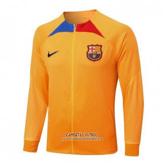 Chaqueta del Barcelona 2022/2023 Naranja