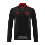 Chaqueta del Manchester United 2022/2023 Negro y Rojo