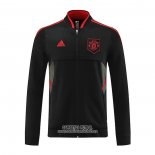 Chaqueta del Manchester United 2022/2023 Negro y Rojo