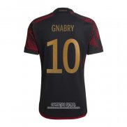 Camiseta Alemania Jugador Gnabry Segunda 2022