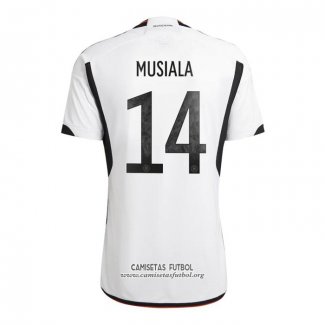 Camiseta Alemania Jugador Musiala Primera 2022