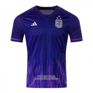 Camiseta Argentina 3 Estrellas Segunda 2022