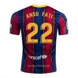 Camiseta Barcelona Jugador Ansu Fati Primera 2020/2021