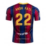 Camiseta Barcelona Jugador Ansu Fati Primera 2020/2021