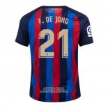 Camiseta Barcelona Jugador F.De Jong Primera 2022/2023