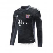 Camiseta Bayern Munich Portero Manga Larga 2021/2022 Negro