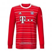 Camiseta Bayern Munich Primera Manga Larga 2022/2023