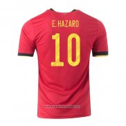Camiseta Belgica Jugador E.Hazard Primera 2020/2021