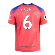 Camiseta Chelsea Jugador T.Silva Tercera 2020/2021