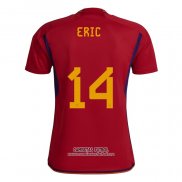 Camiseta Espana Jugador Eric Primera 2022