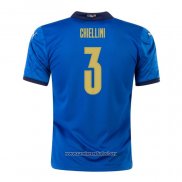 Camiseta Italia Jugador Chiellini Primera 2020/2021