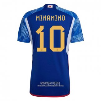 Camiseta Japon Jugador Minamino Primera 2022