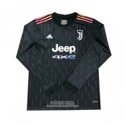 Camiseta Juventus Segunda Manga Larga 2021/2022