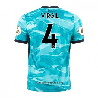 Camiseta Liverpool Jugador Virgil Segunda 2020/2021