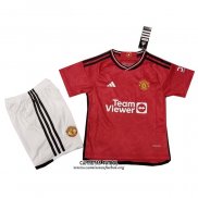 Camiseta Manchester United Primera Nino 2023/2024