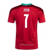 Camiseta Marruecos Jugador Ziyech Primera 2020/2021