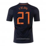 Camiseta Paises Bajos Jugador F.De Jong Segunda 2020/2021
