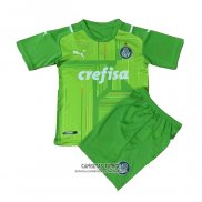 Camiseta Palmeiras Portero Segunda Nino 2021