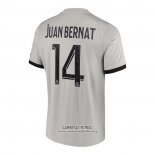 Camiseta Paris Saint-Germain Jugador Juan Bernat Segunda 2022/2023