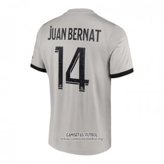 Camiseta Paris Saint-Germain Jugador Juan Bernat Segunda 2022/2023