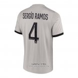 Camiseta Paris Saint-Germain Jugador Sergio Ramos Segunda 2022/2023