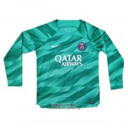 Camiseta Paris Saint-Germain Portero Manga Larga 2023/2024 Verde