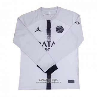 Camiseta Paris Saint-Germain Segunda Manga Larga 2022/2023