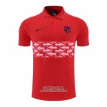 Camiseta Polo del Atletico Madrid 2022/2023 Rojo