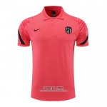 Camiseta Polo del Atletico Madrid 2022/2023 Rosa