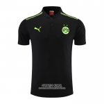 Camiseta Polo del Borussia Dortmund 2022/2023 Negro