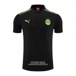 Camiseta Polo del Borussia Dortmund 2022/2023 Negro