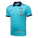 Camiseta Polo del Brasil 2022/2023 Azul
