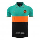 Camiseta Polo del Chelsea 2022/2023 Verde y Naranja