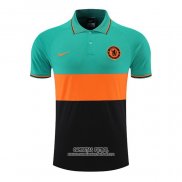 Camiseta Polo del Chelsea 2022/2023 Verde y Naranja