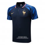 Camiseta Polo del Francia 2022/2023 Azul Oscuro