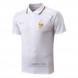 Camiseta Polo del Francia 2022/2023 Blanco