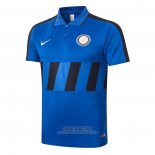 Camiseta Polo del Inter Milan 2020/2021 Azul