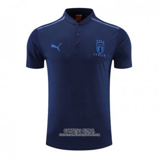 Camiseta Polo del Italia 2022/2023 Azul Marino