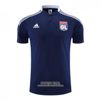 Camiseta Polo del Lyon 2022/2023 Azul