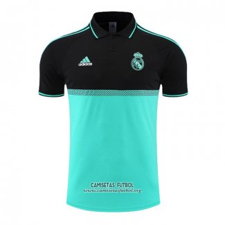 Camiseta Polo del Real Madrid 2022/2023 Negro y Verde