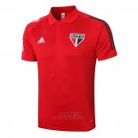 Camiseta Polo del Sao Paulo 2020/2021 Rojo