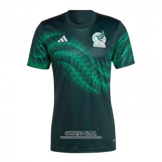 Camiseta Pre Partido del Mexico 2022 Verde