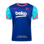 Camiseta de Entrenamiento Barcelona 2021 Azul