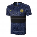 Camiseta de Entrenamiento Inter Milan 2020/2021 Azul y Negro